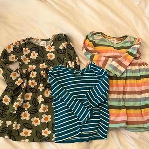 Hanna Andersson Dresses and Shirt Bundle 3T